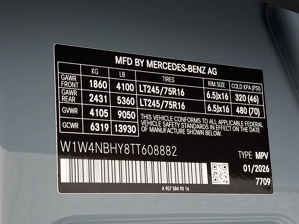 2026 Mercedes-Benz Sprinter Crew Van Base - Photo 22