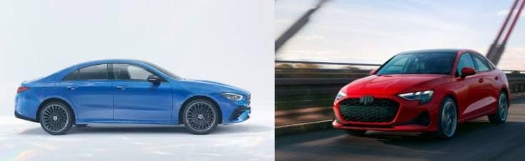 2025 mercedes-benz cla vs audi a3