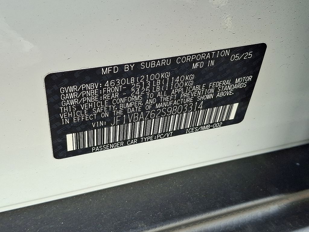 2025 Subaru WRX tS - Photo 32
