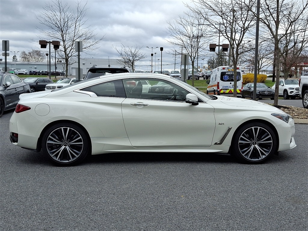 Used 2020 INFINITI Q60 Coupe LUXE with VIN JN1EV7EL6LM380013 for sale in State College, PA