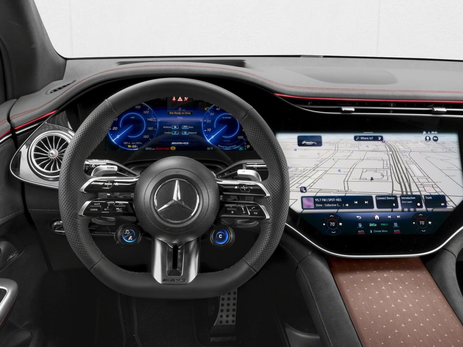 2025 Mercedes Benz EQE SUV AMG photo 3