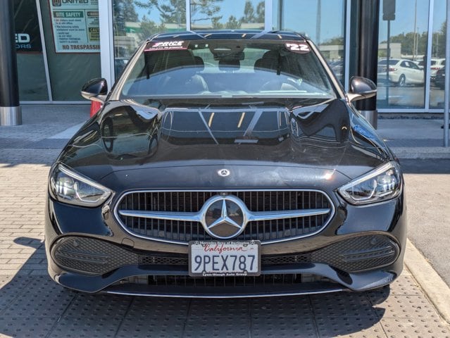 Certified 2022 Mercedes-Benz C-Class Sedan C 300 with VIN W1KAF4HB9NR014763 for sale in San Jose, CA