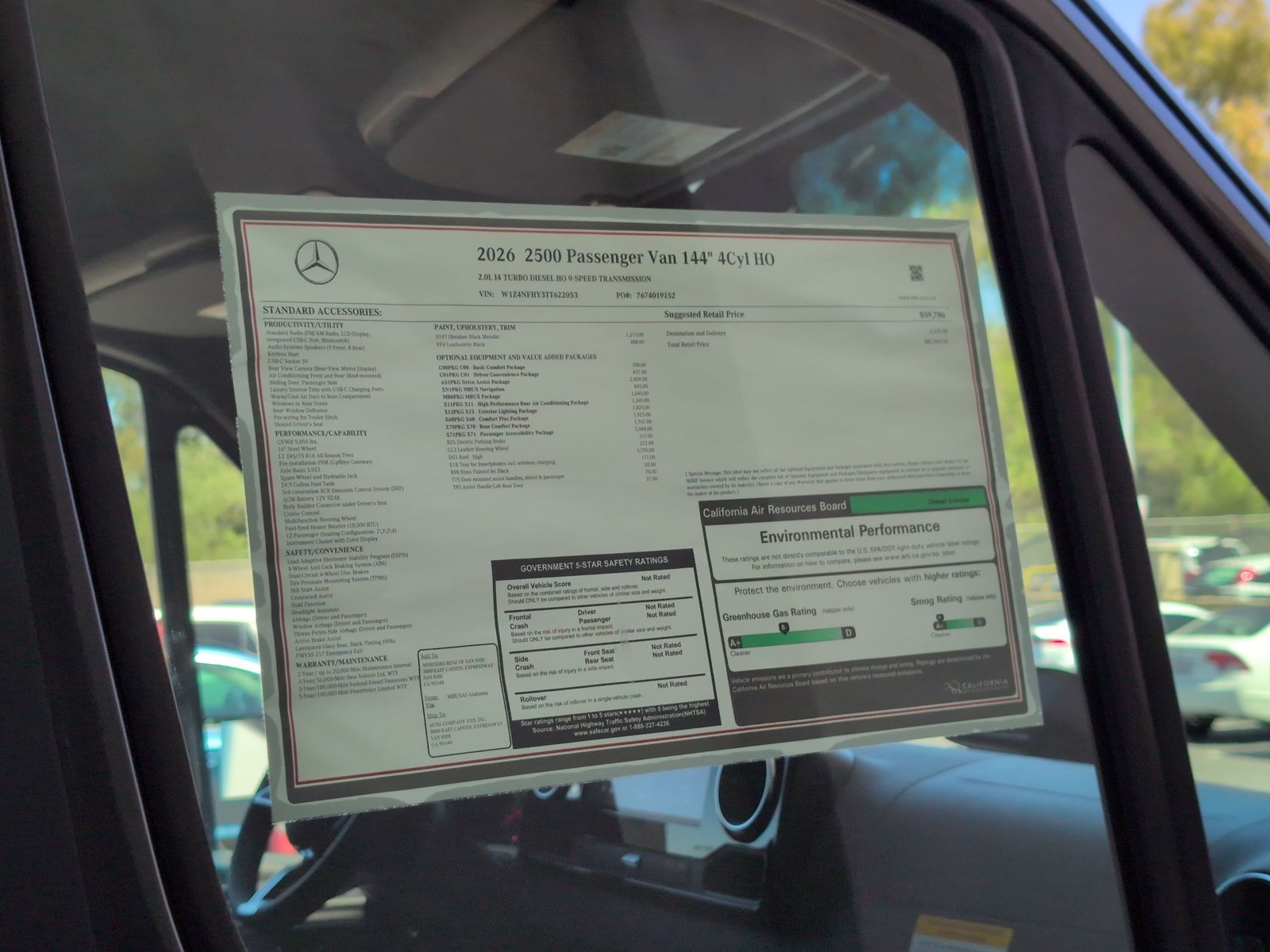 2026 Mercedes-Benz Sprinter Passenger Van Base - Photo 18