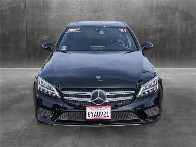 Certified 2021 Mercedes-Benz C-Class Sedan C300 with VIN W1KWF8DB0MR631230 for sale in San Jose, CA