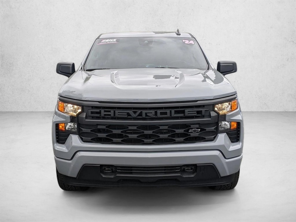 Used 2024 Chevrolet Silverado 1500 Custom Truck Crew Cab
