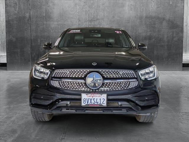 Certified 2021 Mercedes-Benz GLC Coupe GLC300 with VIN W1N0J8EB0MF945662 for sale in San Jose, CA