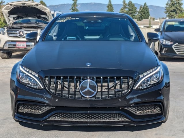 Certified 2018 Mercedes-Benz C-Class Coupe AMG C63 with VIN WDDWJ8HB1JF642128 for sale in Santa Clara, CA