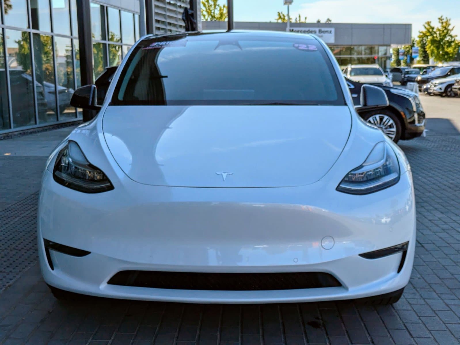 Used 2022 Tesla Model Y Long Range with VIN 7SAYGDEE7NA022838 for sale in Northfield, Minnesota