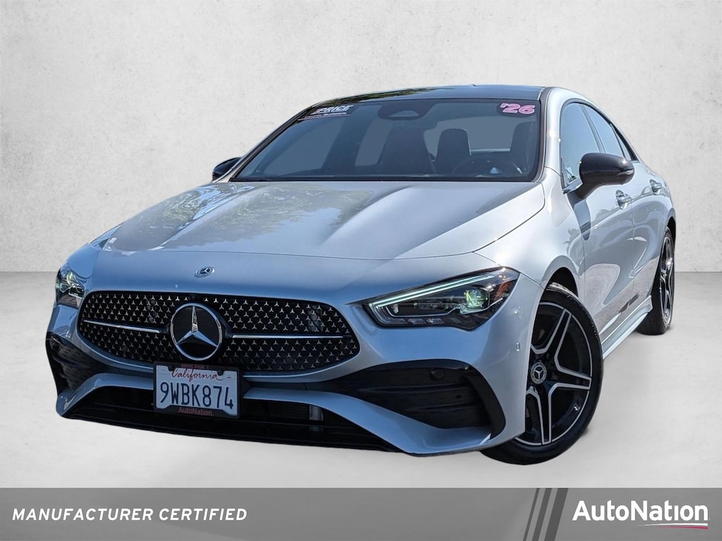 Certified 2026 Mercedes-Benz CLA CLA 250 Coupe Sedan