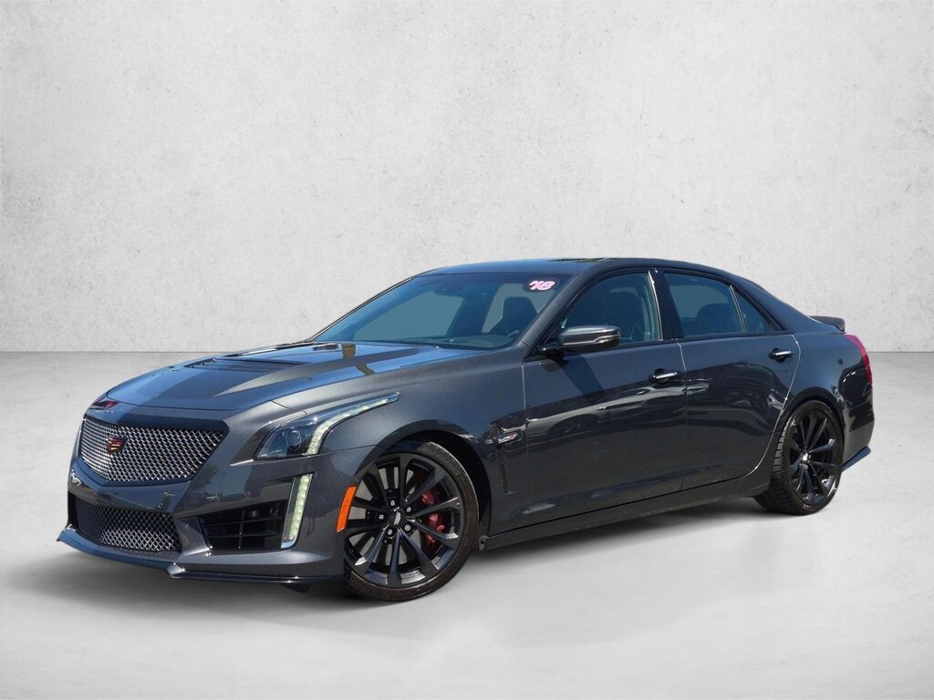 Used 2018 CADILLAC CTS-V Sedan Base Sedan