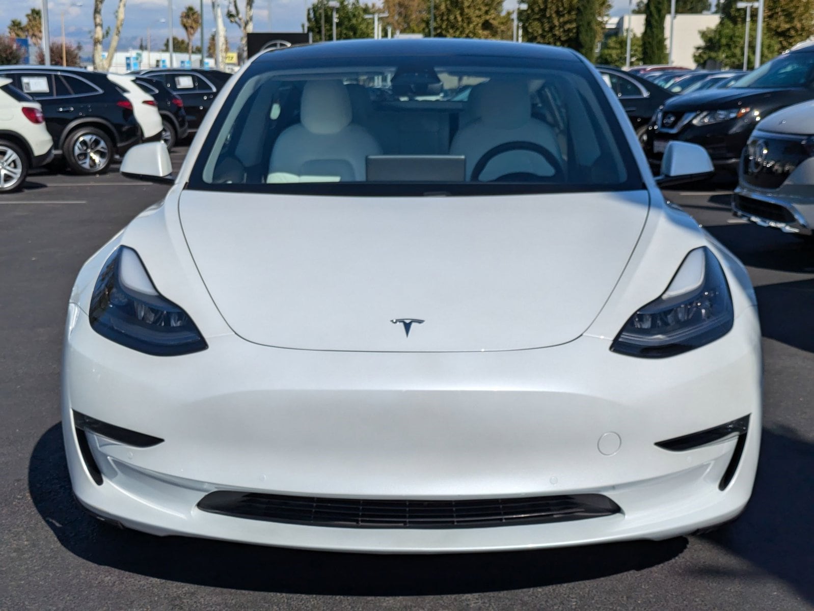 Used 2021 Tesla Model 3 Base with VIN 5YJ3E1ECXMF079417 for sale in San Jose, CA