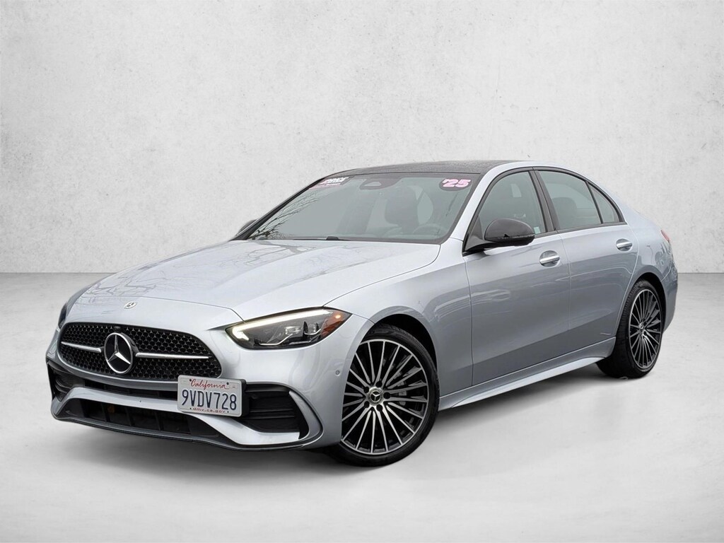 Certified 2025 Mercedes-Benz C-Class C 300 4MATIC Sedan