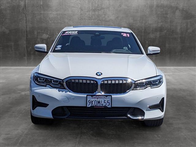 Used 2021 BMW 3 Series 330e with VIN 3MW5P7J07M8B89554 for sale in San Jose, CA