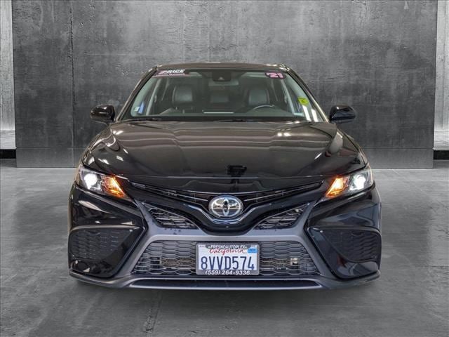 Used 2021 Toyota Camry SE with VIN 4T1G11AK7MU575126 for sale in San Jose, CA