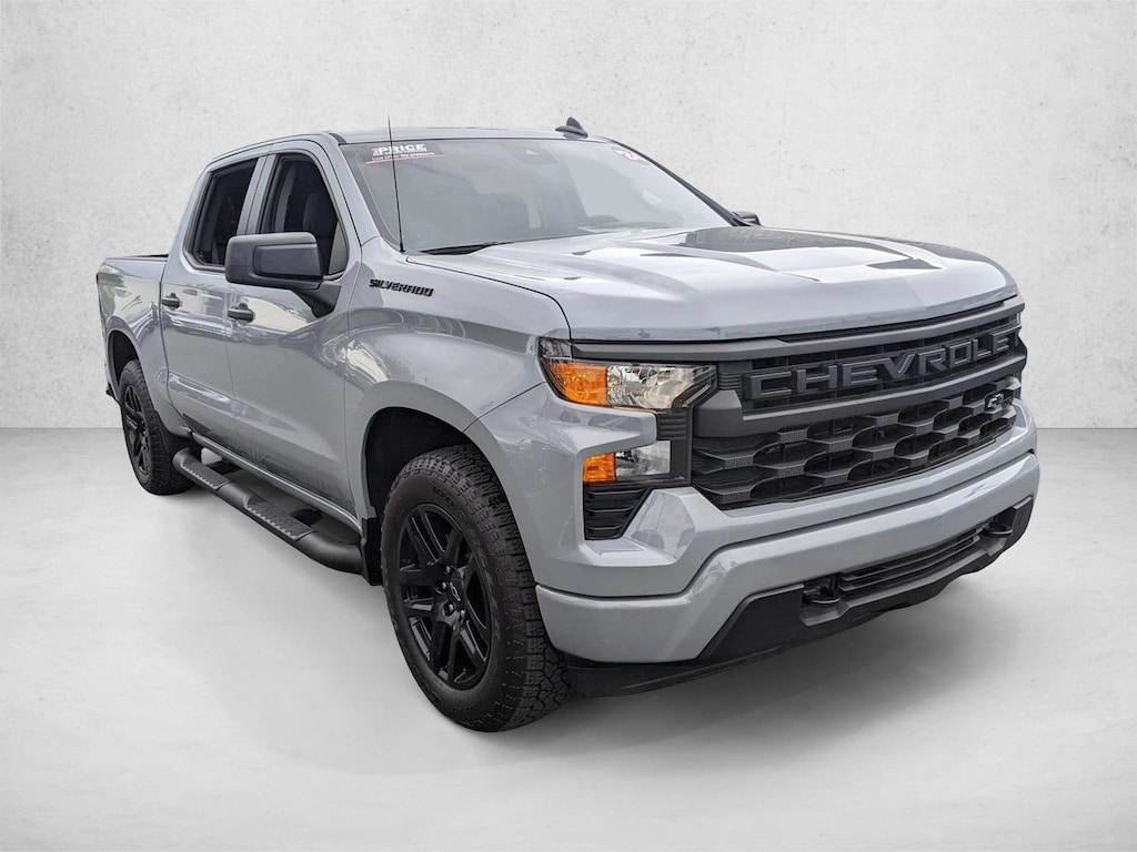 Used 2024 Chevrolet Silverado 1500 Custom Truck Crew Cab