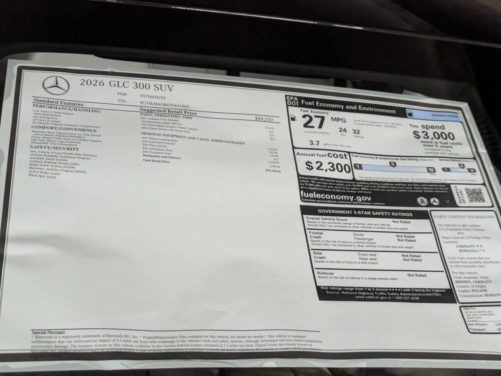 2026 Mercedes-Benz GLC Base - Photo 20
