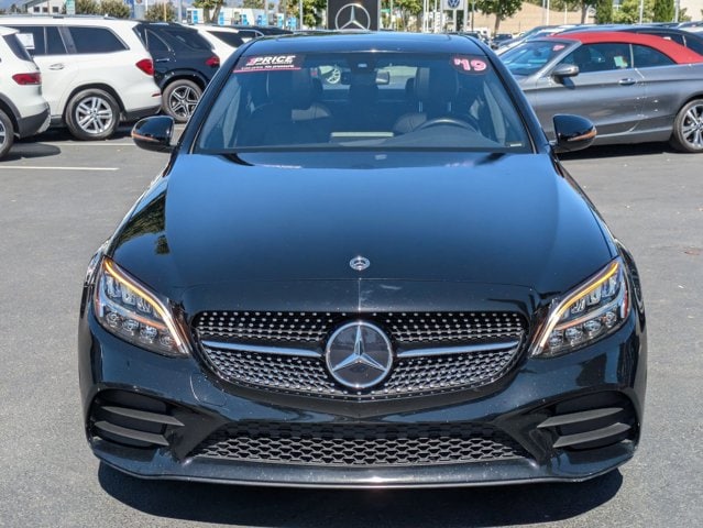 Certified 2019 Mercedes-Benz C-Class Sedan C300 with VIN 55SWF8DB9KU310802 for sale in San Jose, CA