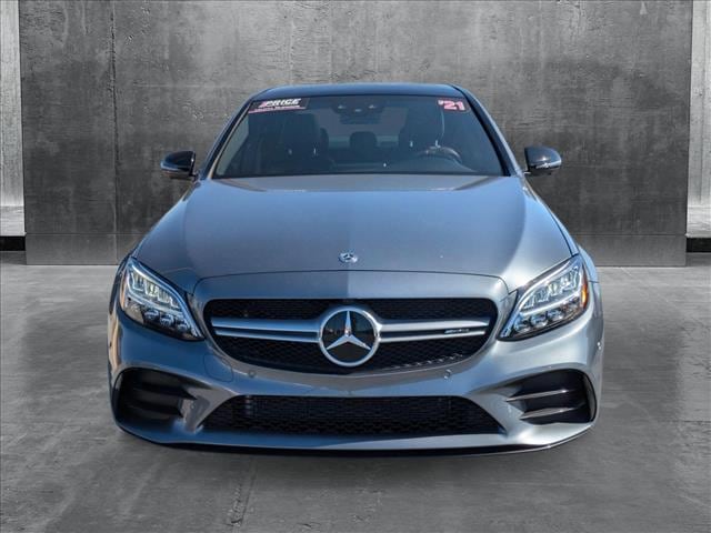 Used 2021 Mercedes-Benz C-Class Sedan AMG C43 with VIN W1KWF6EB3MR628969 for sale in San Jose, CA