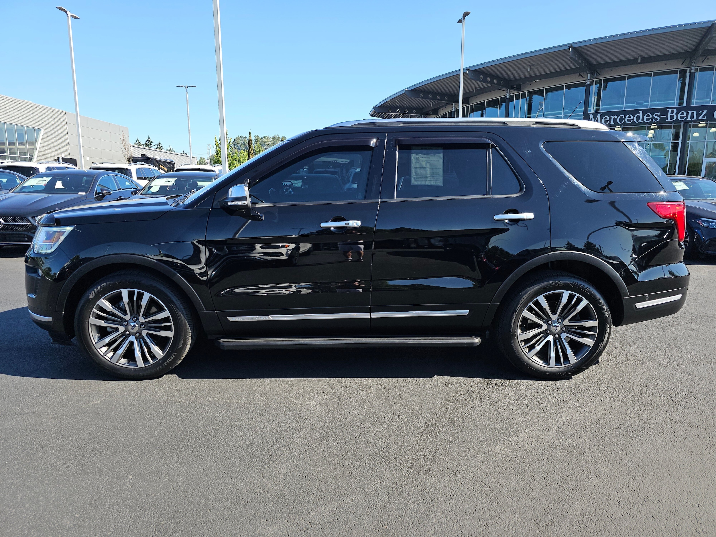 Used 2018 Ford Explorer Platinum with VIN 1FM5K8HT4JGC06925 for sale in Fife, WA