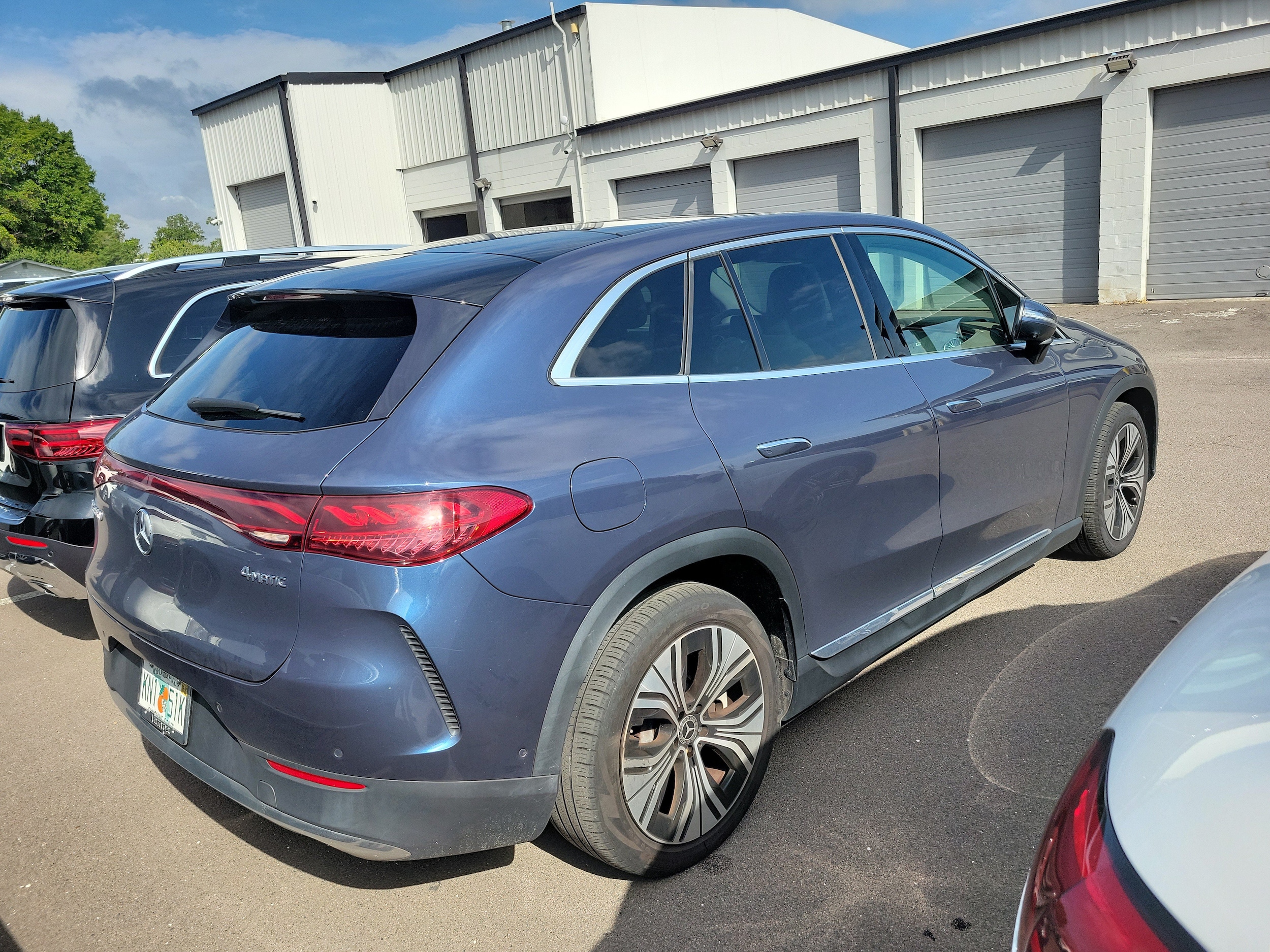 Certified 2023 Mercedes-Benz EQE SUV Base with VIN 4JGGM1CB2PA029246 for sale in Tampa, FL