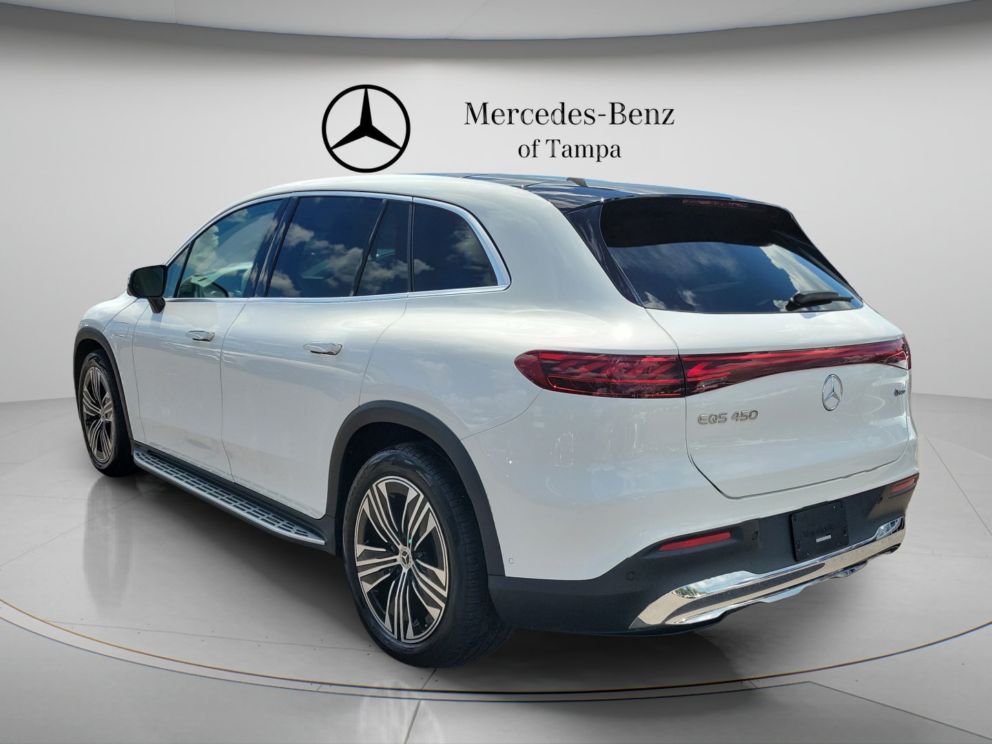 Certified 2024 Mercedes-Benz EQS SUV Base with VIN 4JGDM2EB2RA034066 for sale in Tampa, FL