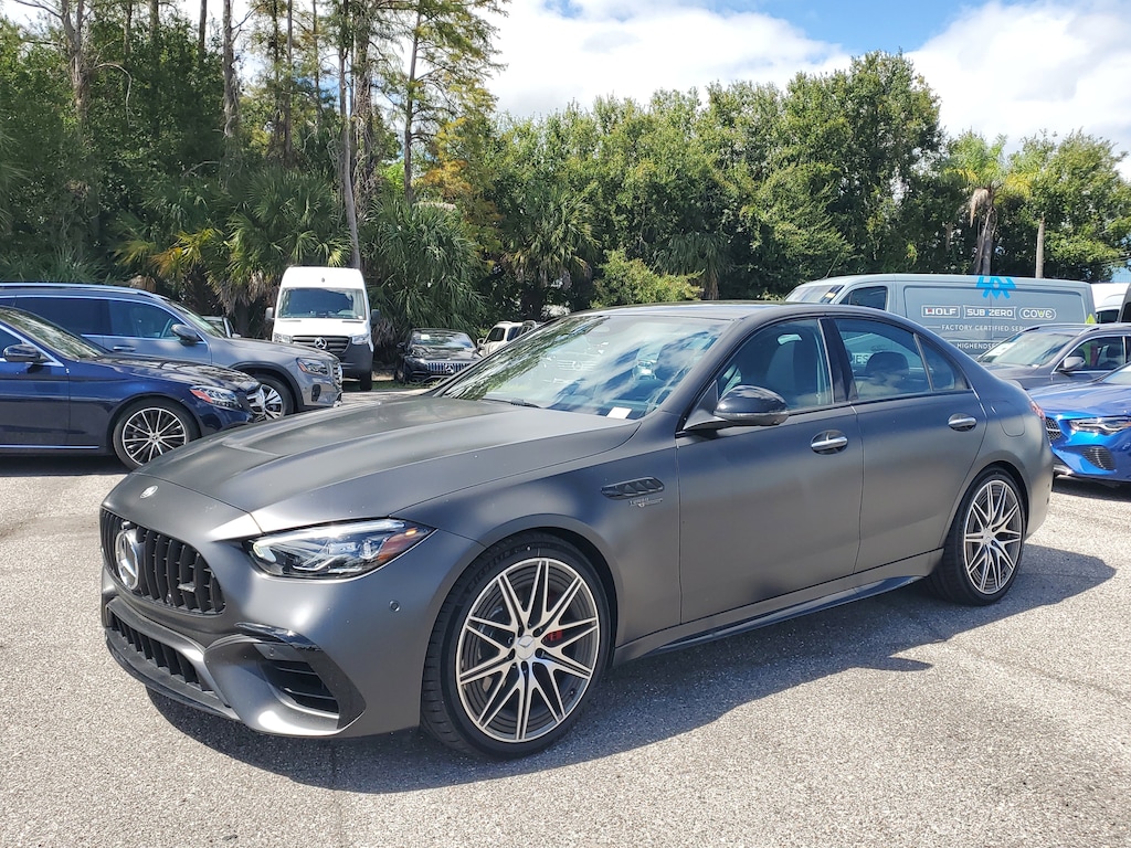 Certified 2025 Mercedes-Benz AMG C 63 S E Performance Sedan
