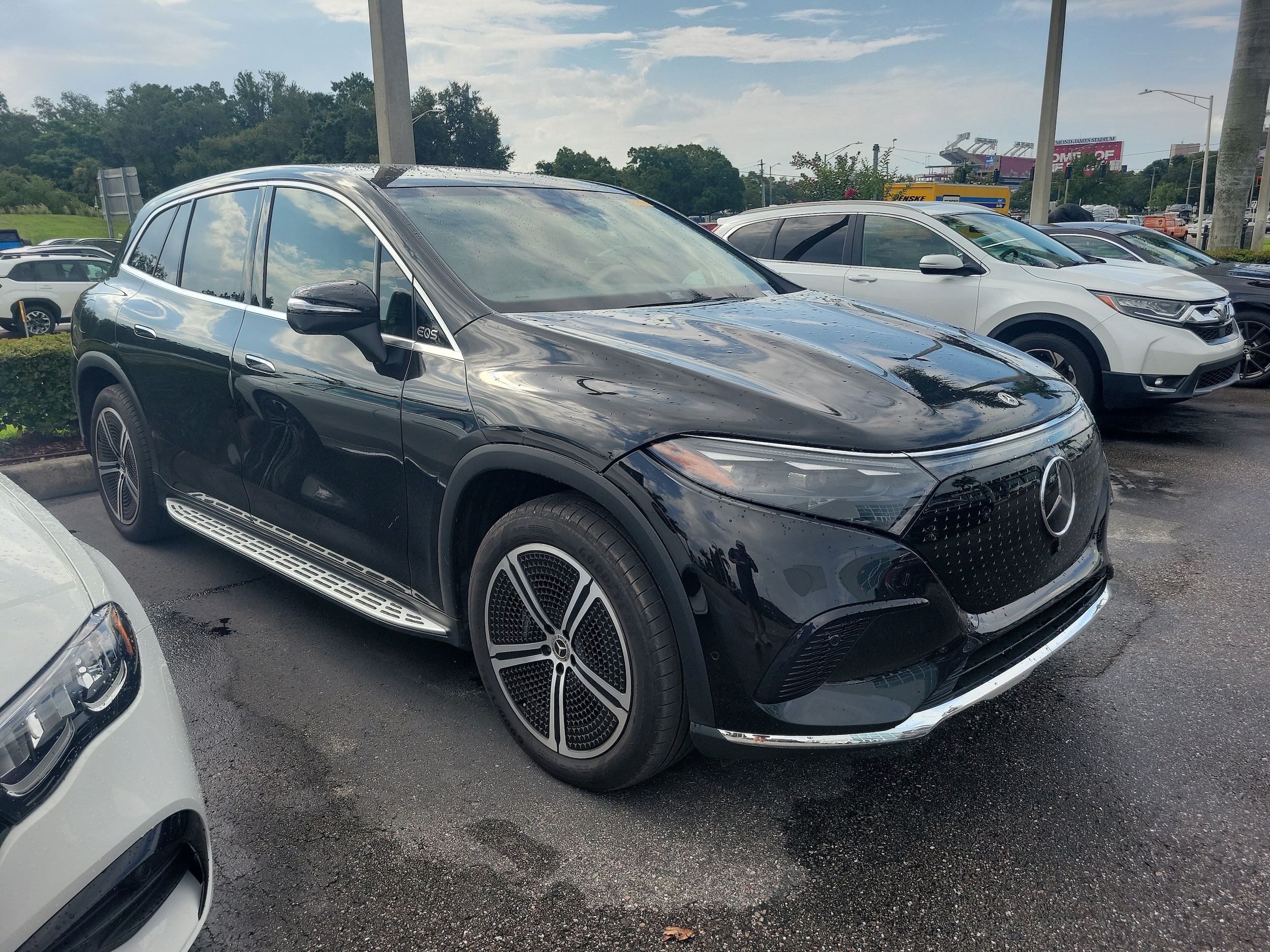 Certified 2023 Mercedes-Benz EQS SUV Base with VIN 4JGDM2EB8PA027801 for sale in Tampa, FL