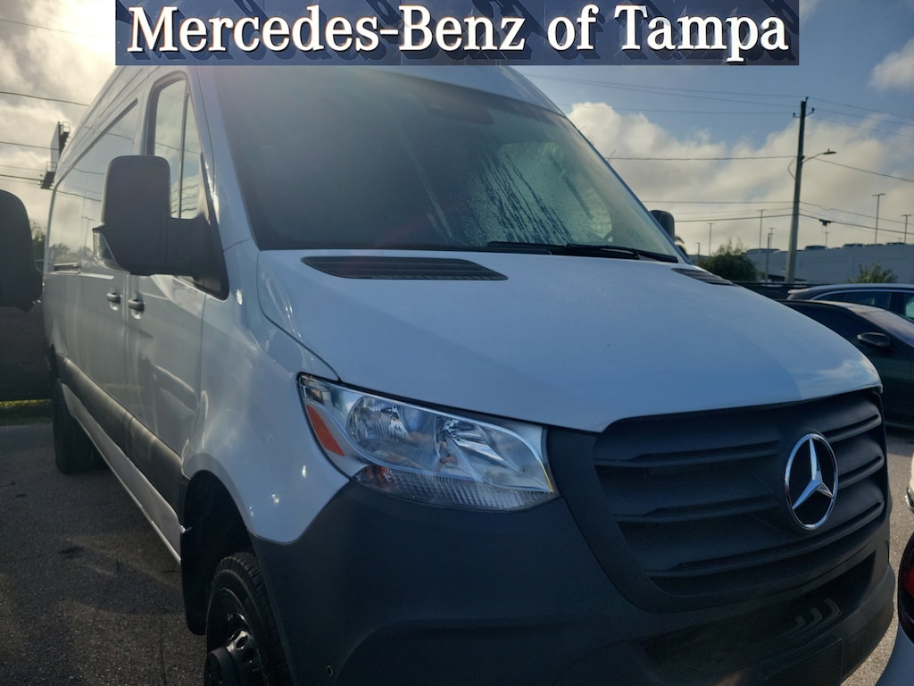 Used 2024 Mercedes-Benz Sprinter 3500 XD High Roof 4-Cyl Diesel HO Van Cargo Van