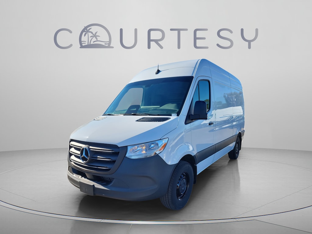 Certified 2025 Mercedes-Benz Sprinter 2500 Standard Roof 4-Cyl Diesel HO Van Cargo Van