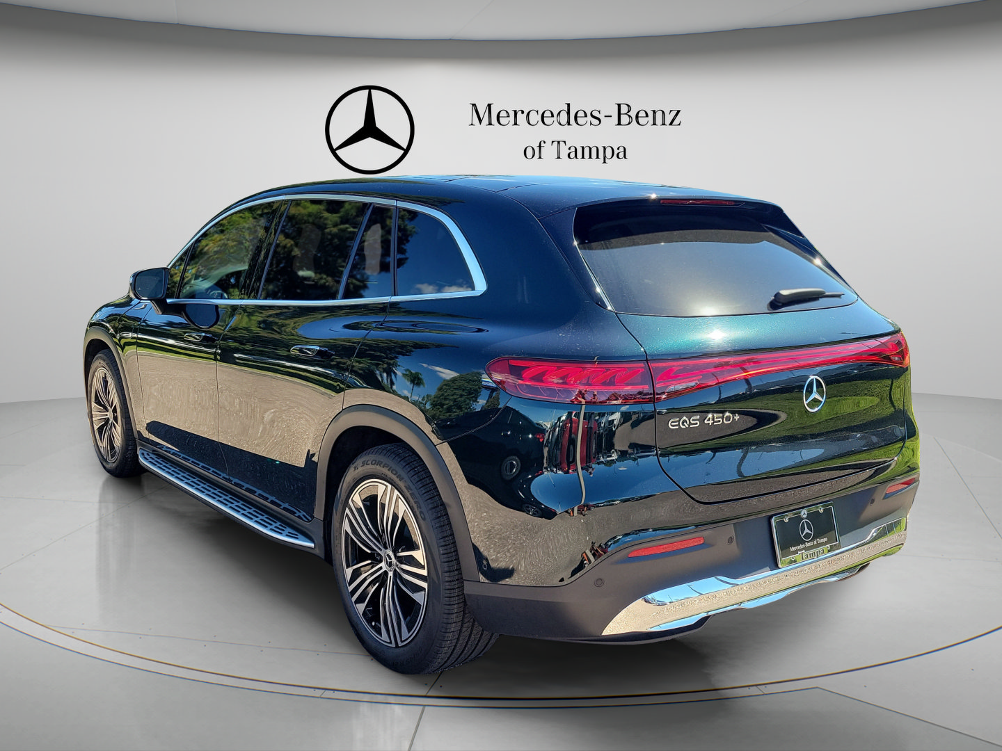 Certified 2024 Mercedes-Benz EQS SUV Base with VIN 4JGDM2DB4RA034071 for sale in Tampa, FL