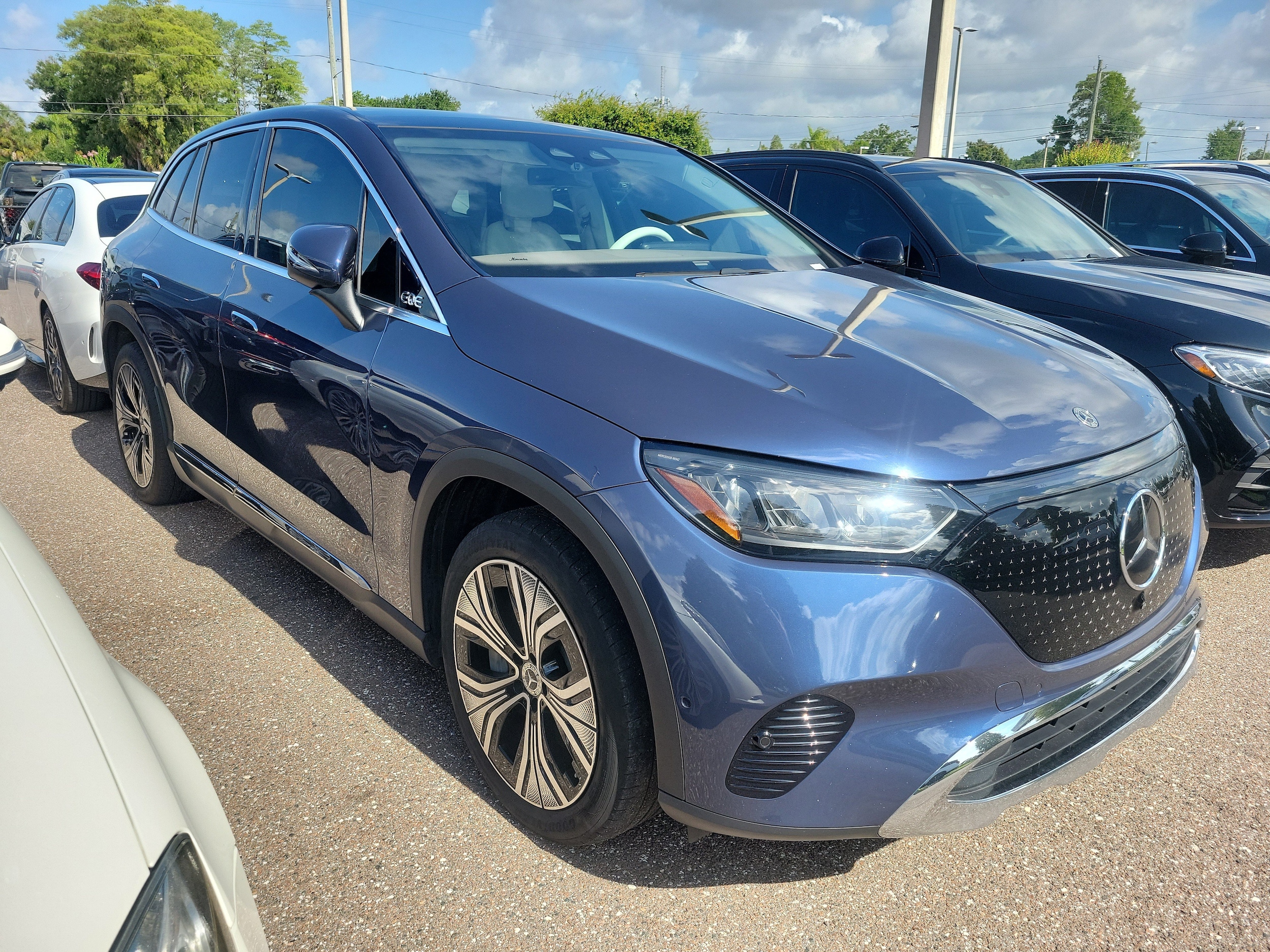 Certified 2023 Mercedes-Benz EQE SUV Base with VIN 4JGGM2BB7PA010358 for sale in Tampa, FL