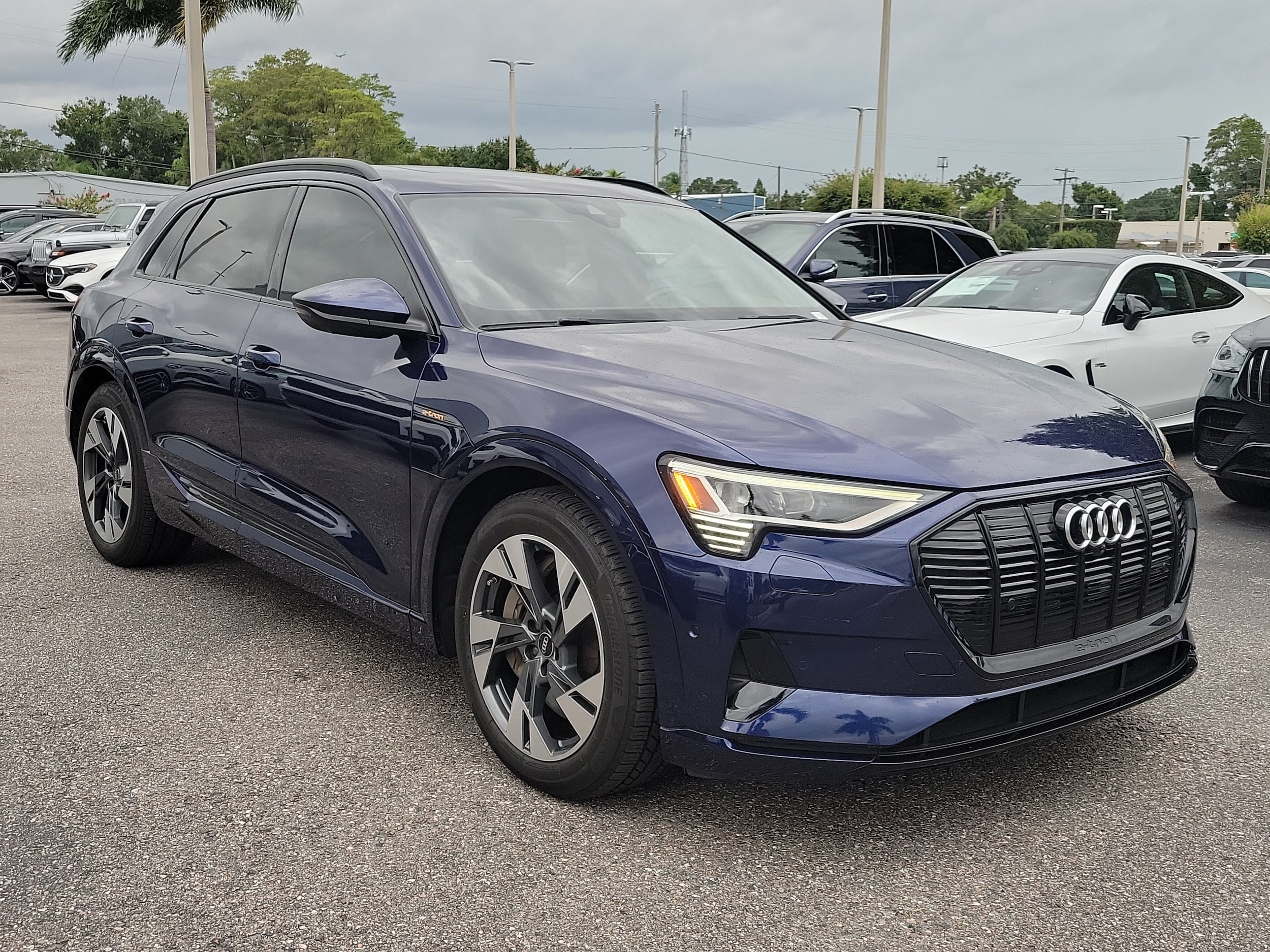 Used 2022 Audi e-tron Premium with VIN WA1AAAGEXNB022439 for sale in Fort Pierce, FL