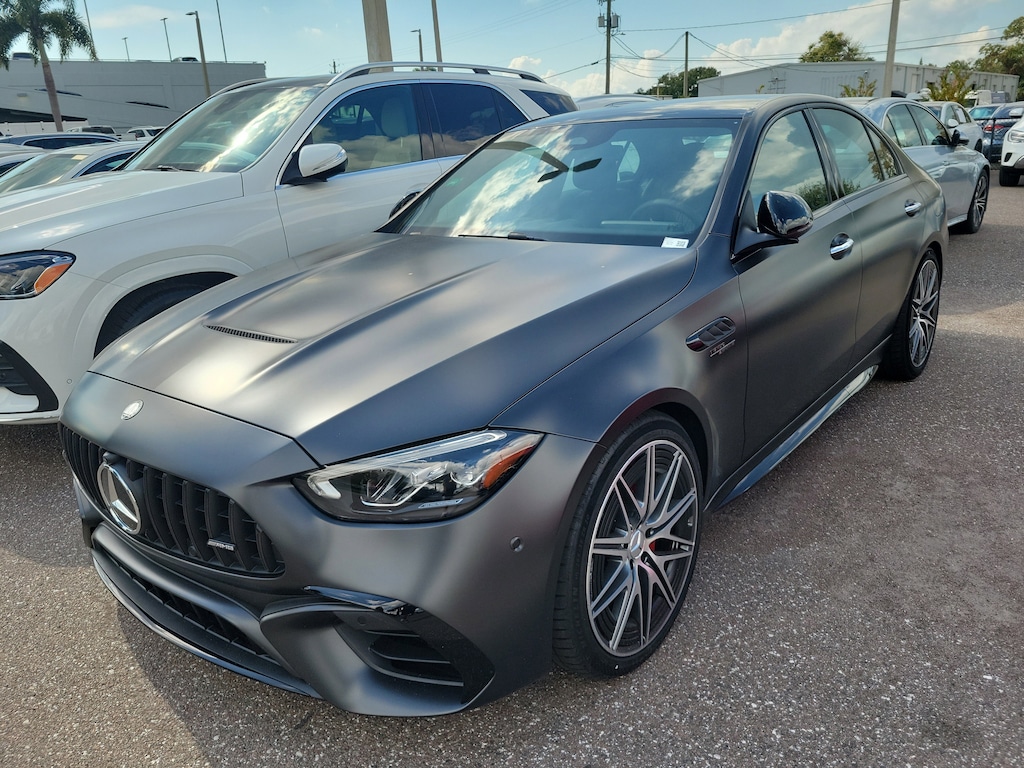 Certified 2025 Mercedes-Benz AMG C 63 S E Performance Sedan