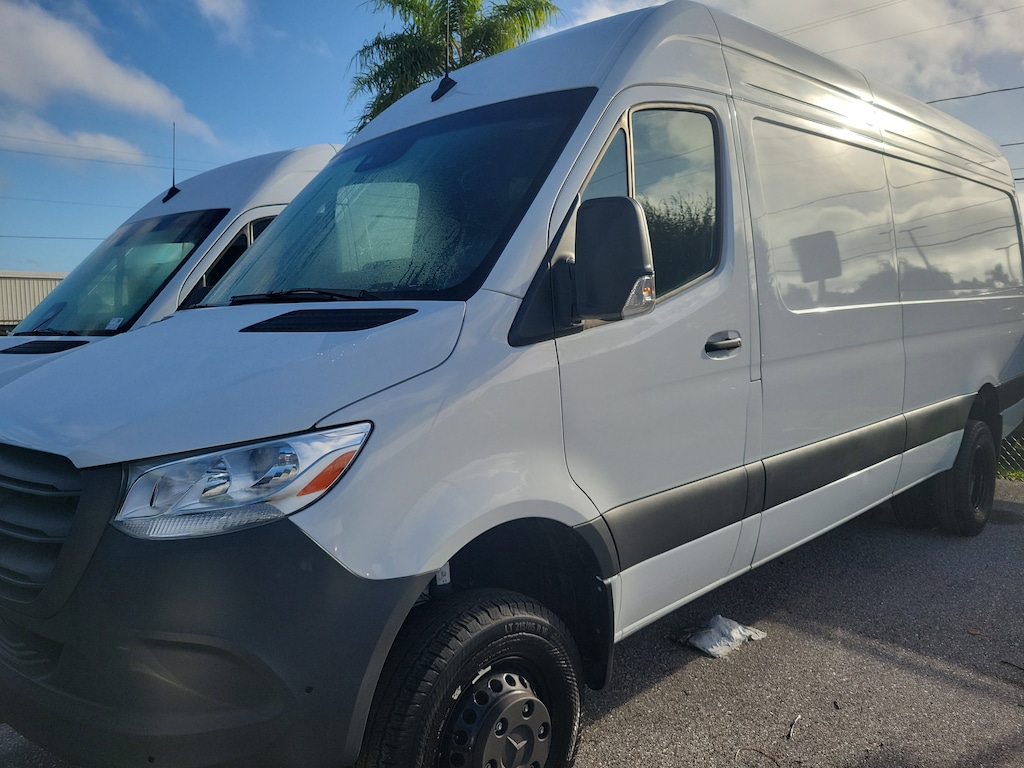 Used 2024 Mercedes-Benz Sprinter 3500 XD High Roof 4-Cyl Diesel HO Van Cargo Van