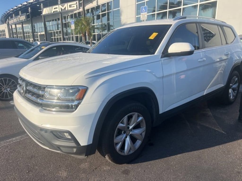 Used 2018 Volkswagen Atlas 3.6L V6 SE w/Technology 4MOTION SUV