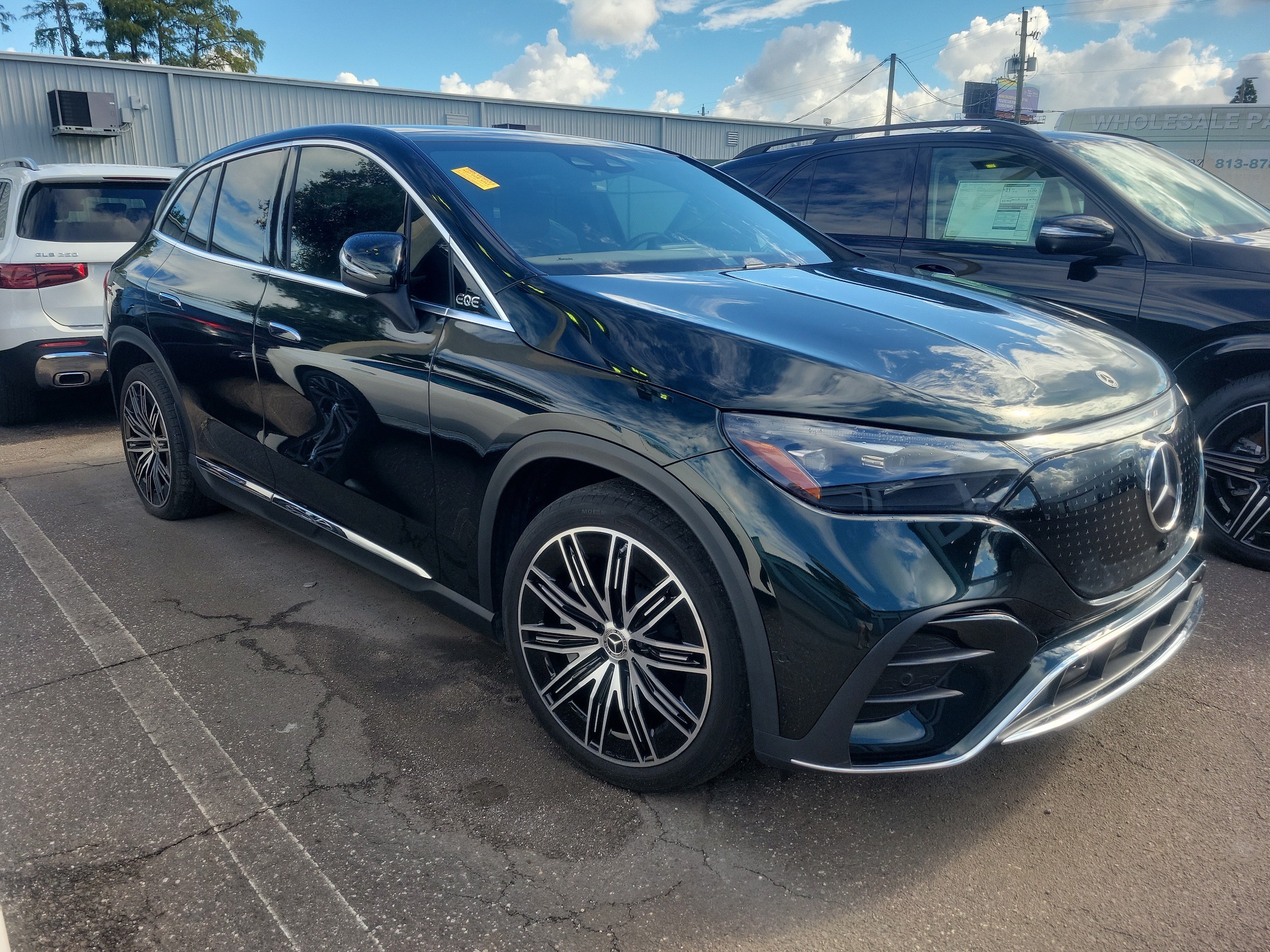 Certified 2024 Mercedes-Benz EQE SUV Base with VIN 4JGGM2BB1RA043939 for sale in Tampa, FL