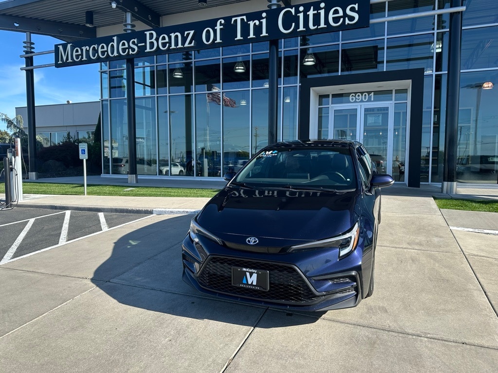 Used 2023 Toyota Corolla XSE with VIN 5YFT4MCE7PP157864 for sale in Kennewick, WA