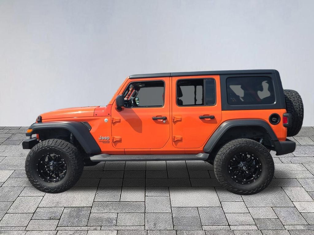 Used 2018 Jeep Wrangler Unlimited Sport S SUV