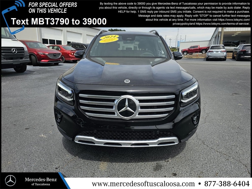 Certified 2024 Mercedes-Benz GLB Base with VIN W1N4M4GB0RW373790 for sale in Tuscaloosa, AL