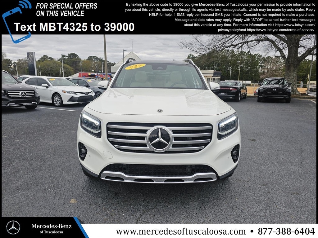 Certified 2025 Mercedes-Benz GLB Base with VIN W1N4M4GB9SW384325 for sale in Tuscaloosa, AL
