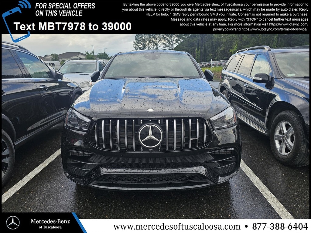 Certified 2024 Mercedes-Benz GLE Coupe GLE 63 S AMG with VIN 4JGFD8KB4RB077978 for sale in Tuscaloosa, AL