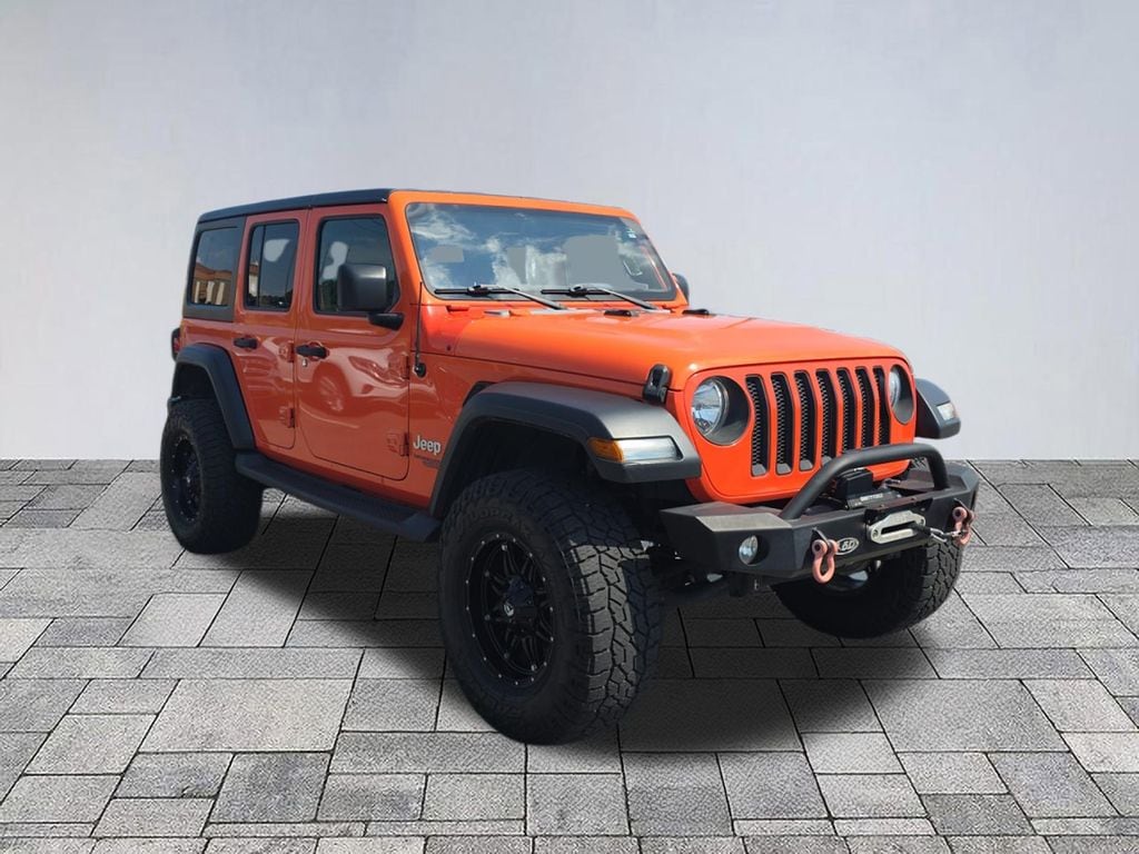 Used 2018 Jeep Wrangler Unlimited Sport S SUV