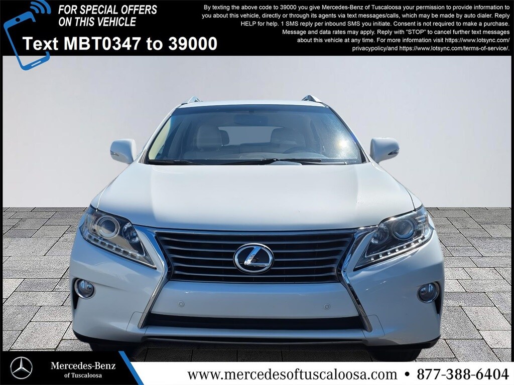 Used 2015 Lexus RX 350 with VIN 2T2ZK1BAXFC190347 for sale in Tuscaloosa, AL