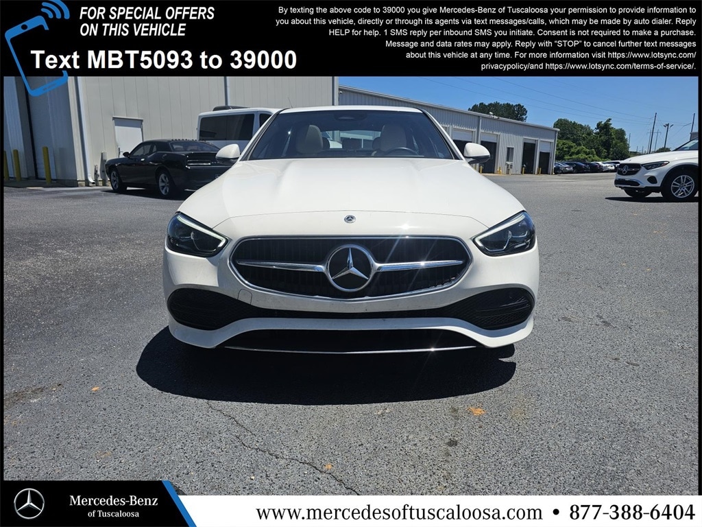 Certified 2024 Mercedes-Benz C-Class Sedan C 300 with VIN W1KAF4GB6RR175093 for sale in Tuscaloosa, AL