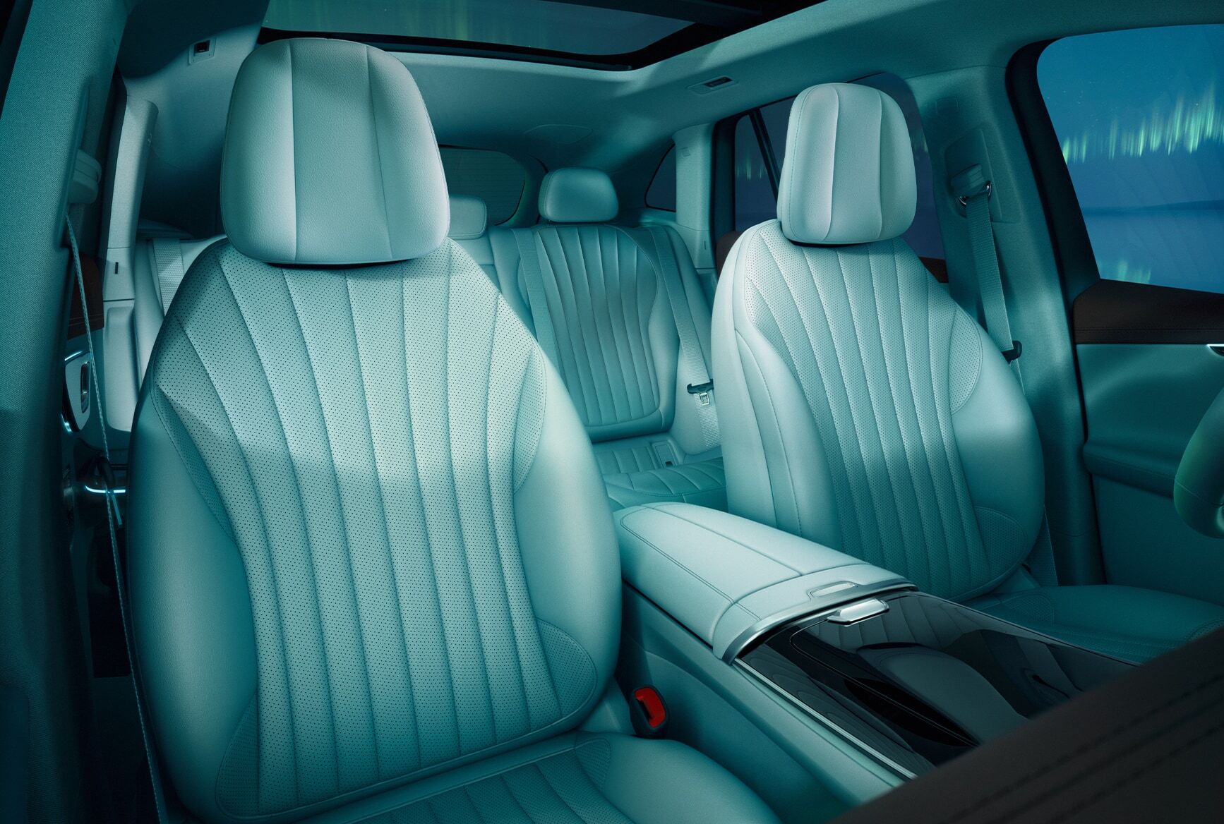 2027 Mercedes-Benz EQE SUV interior comfort and cargo