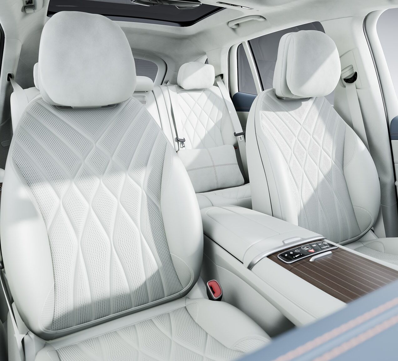 2027 Mercedes-Benz EQS SUV interior comfort and cargo