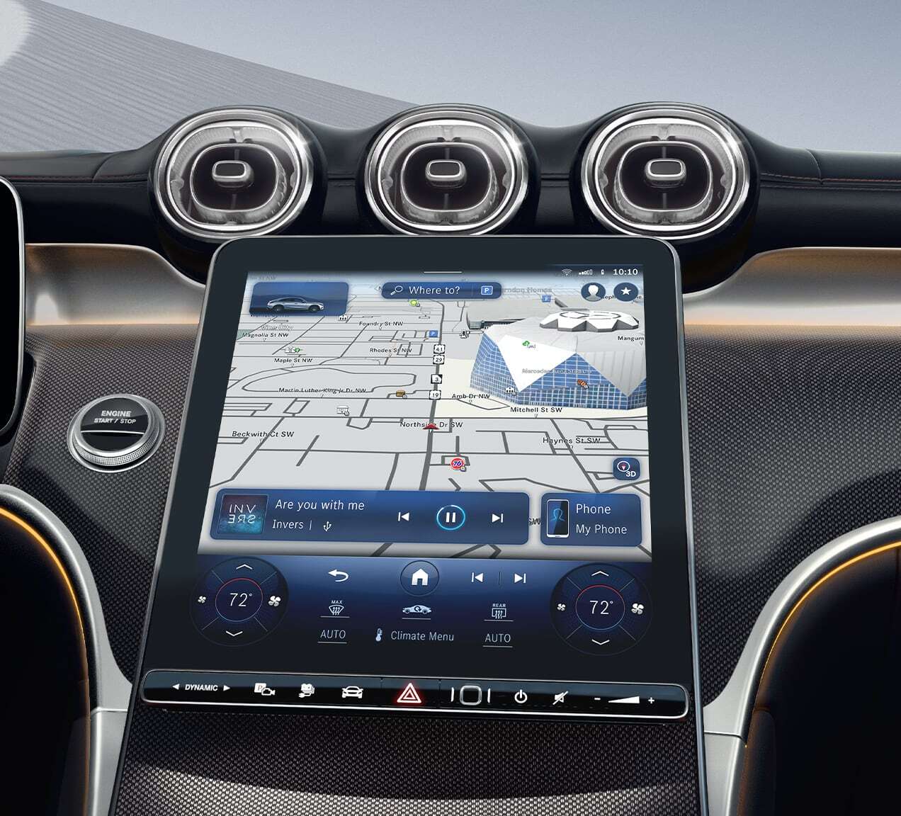 2027 Mercedes-Benz GLC Coupe technology and infotainment
