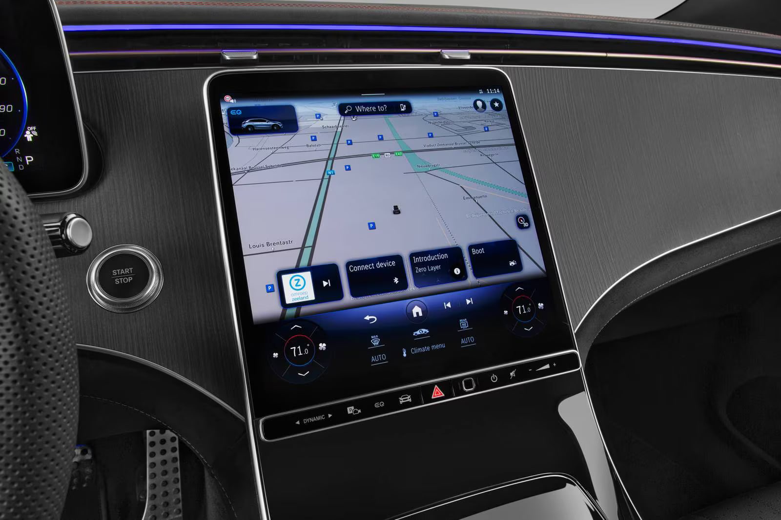 2026 Mercedes-Benz EQE SUV MBUX Hyperscreen real-world benefit