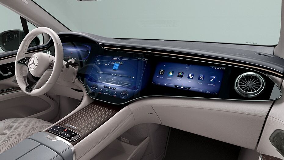 2027 Mercedes-Benz EQS SUV technology and infotainment