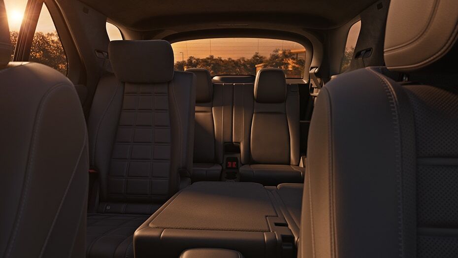 2027 Mercedes-Benz GLE SUV interior seating and cargo area
